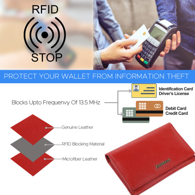 Pure Leather Wallet for Ladies
