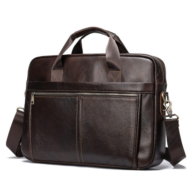 Office Bags Men Briefcase Leather Laptop Bags for Men Messenger Bag - Image 6