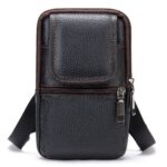 WESTAL Men's Genuine Leather Single Shoulder Bag Mobile Phone Waist Bag Pouch Men's Shoulder Bags Waist Belt Leather Men - Image 6