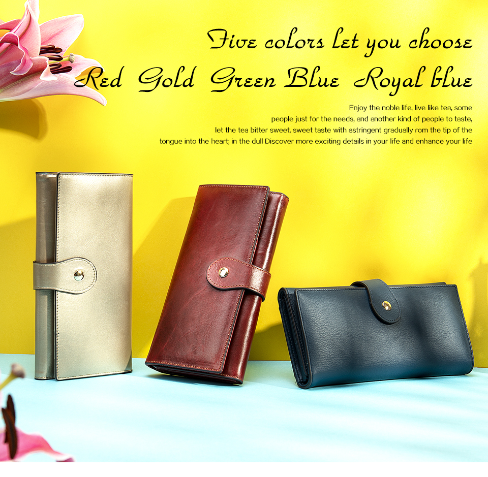 Long Wallets Collection for Women