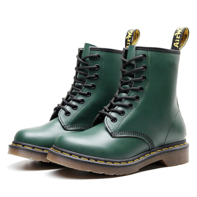 Martin boots women short boots men and women leather boots - Image 6