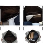 Fashion luxury waterproof Leopard Nylon clothes Weekender Bag - Image 5