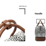Fashion luxury waterproof Leopard Nylon clothes Weekender Bag - Image 4
