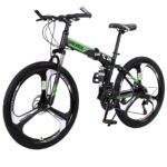Outroad Mountain Bike  21 Speed 26 In Folding Bike Double Disc Brake  Bicycles - Image 5