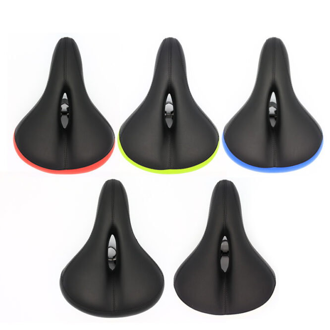 Bicycle seat with light