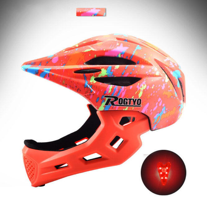 Children's Balance Bike Helmet Riding Cap Full Face Helmet - Image 4