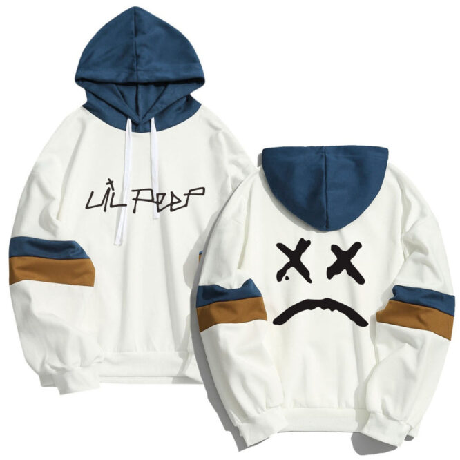Spring Summer Harajuku Kawaii Cry Baby Lil Peep Hoodies Men Women Hip Hop Streetwear Patchwork Pullover Sweatshirt Sudaderas - Image 2