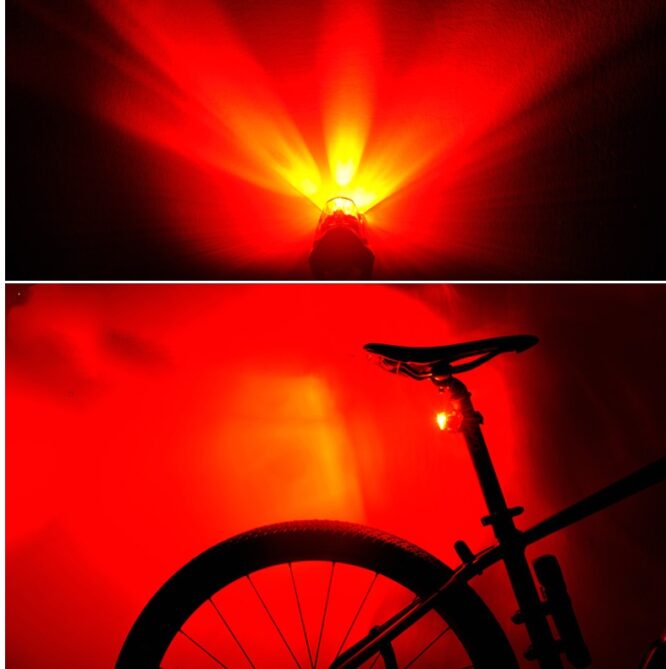 Bicycle Tail Light Safety Tail Light Night Riding Light - Image 9