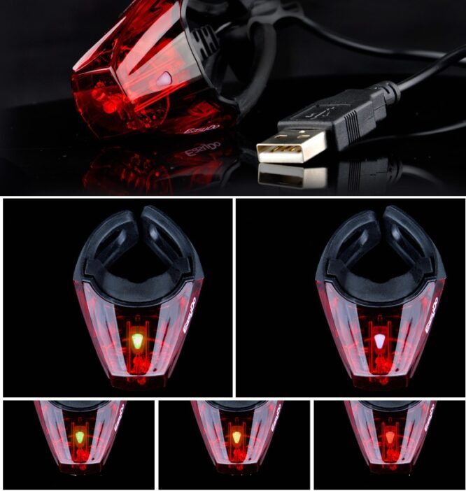 Bicycle Tail Light Safety Tail Light Night Riding Light - Image 6