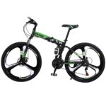 Outroad Mountain Bike  21 Speed 26 In Folding Bike Double Disc Brake  Bicycles - Image 2