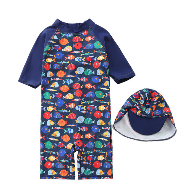 Children's Swimsuit One-piece Surfing Suit Infant Swimming Pool - Image 2