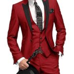 Men's Three-piece Suit Bridegroom Best Man Wedding Suit Men - Image 8