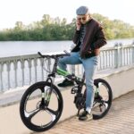 Outroad Mountain Bike  21 Speed 26 In Folding Bike Double Disc Brake  Bicycles