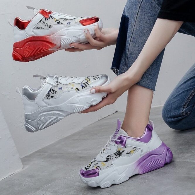Breathable And Comfortable Light Sole Running Shoes - Image 5