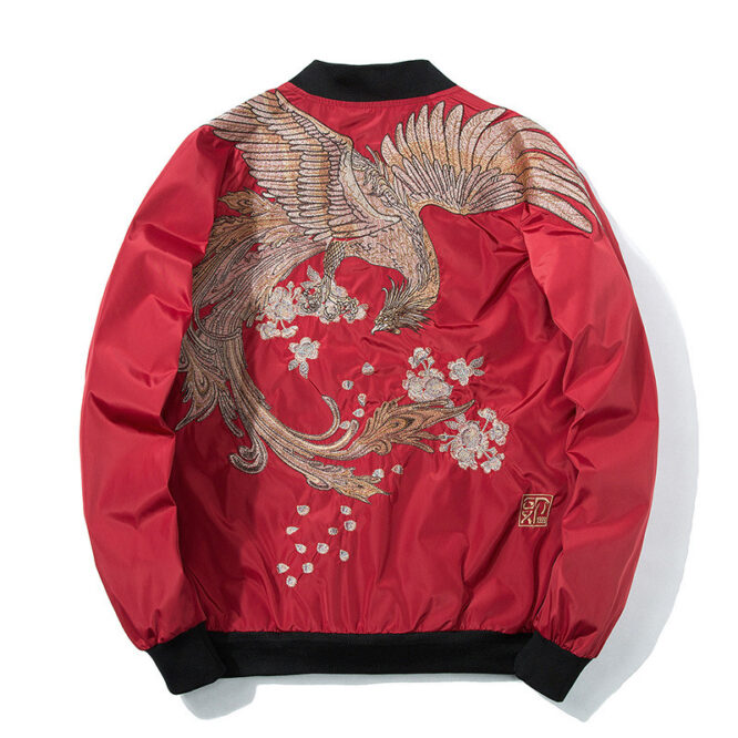 New Yokosuka Embroidered Jacket Men's and Women's Lovers Baseball Uniform - Image 5