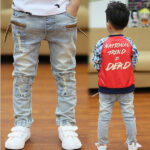 Light Denim Trousers