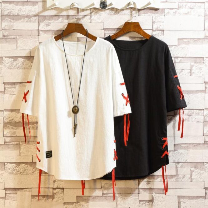 Japanese ribbon character T-shirt - Image 4