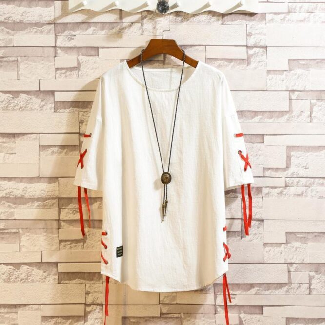 Japanese ribbon character T-shirt - Image 3