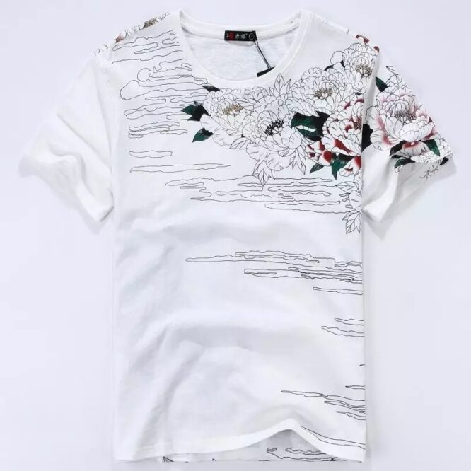 Embroidered tiger short sleeve - Image 4