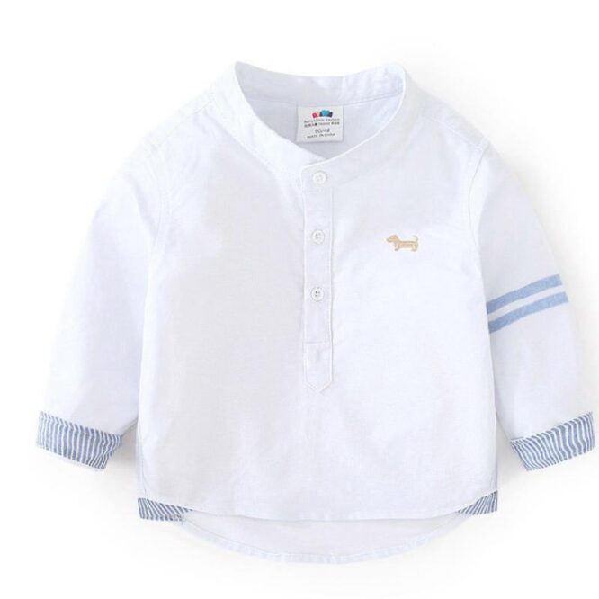 Long-sleeved Spring And Autumn Treasure New Boys Children's Shirt