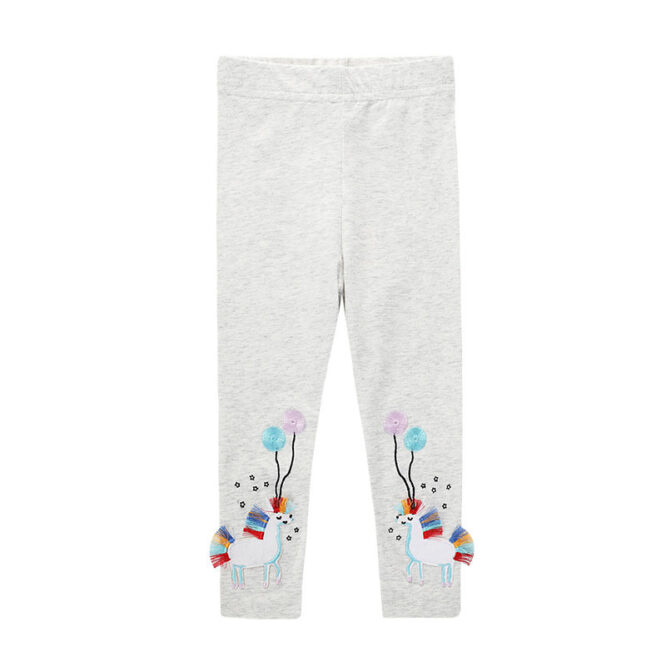 European And American Children's Pants 20 Spring And Autumn Girls' Leggings - Image 3