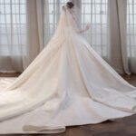 Temperament Princess Style French Satin Tail - Image 5