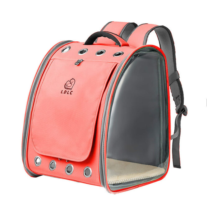 Pet Backpack Full Transparent PVC Pet Backpack - Image 6