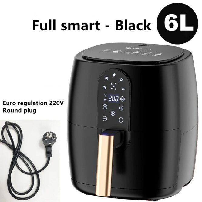 Home Fashion Simple Touch Screen Air Fryer - Image 8