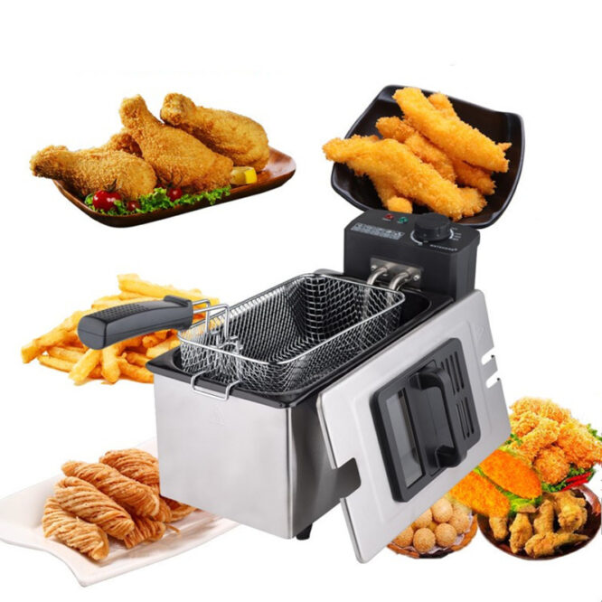 Household mini fryer - Image 3