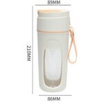 Portable Blender Electric USB Charging Outdoor Automatic Juicer Cup Juice Maker Kitchen Supplies - Image 3