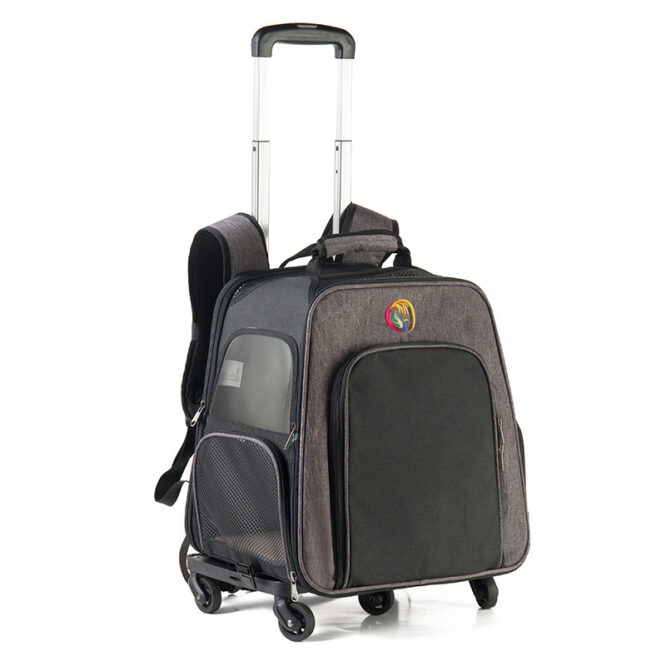 Outing Pet Backpack Portable Pet Trolley Air Box - Image 5