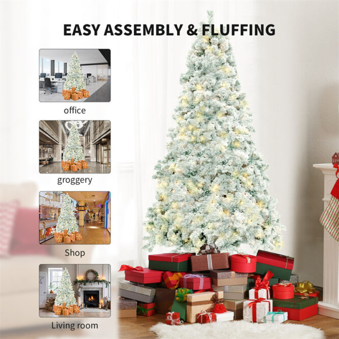 More Discount  Off Christmas Tree PVC Artificial Snow Christmas Tree Mall Window Decoration Tree Cedar Christmas Tree Christmas Decoration Supplies - Image 8