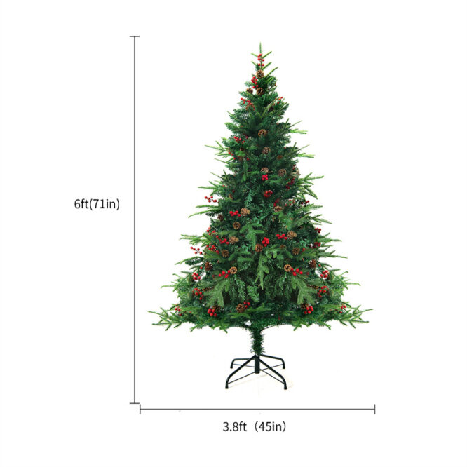 More Discount  Off Christmas Tree PVC Artificial Snow Christmas Tree Mall Window Decoration Tree Cedar Christmas Tree Christmas Decoration Supplies - Image 9